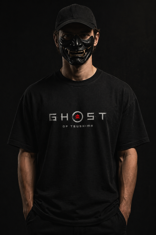 Ghost Of Tsushima Drop Shoulder T-Shirt