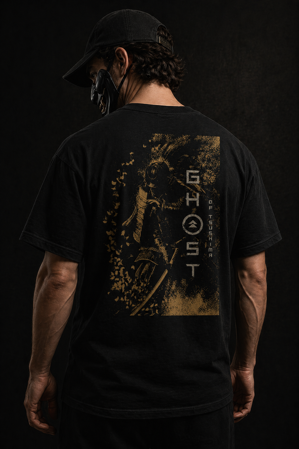 Ghost Of Tsushima Drop Shoulder T-Shirt