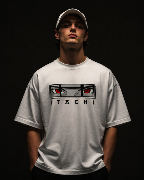 Itachi Uchiha Drop Shoulder T-Shirt
