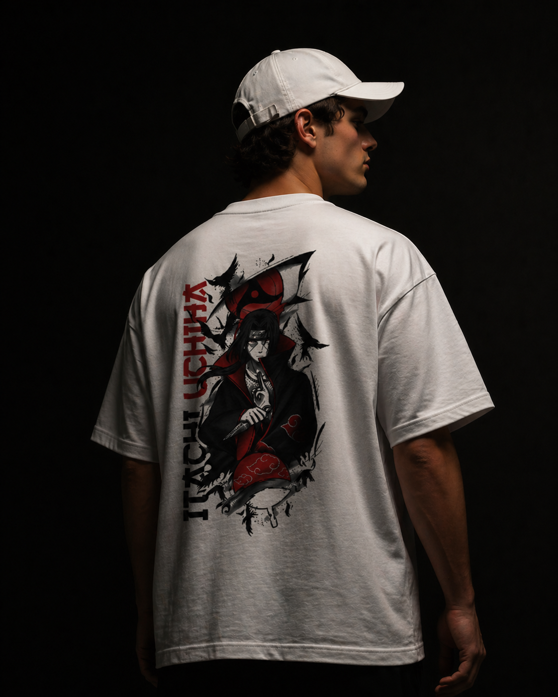 Itachi Uchiha Drop Shoulder T-Shirt