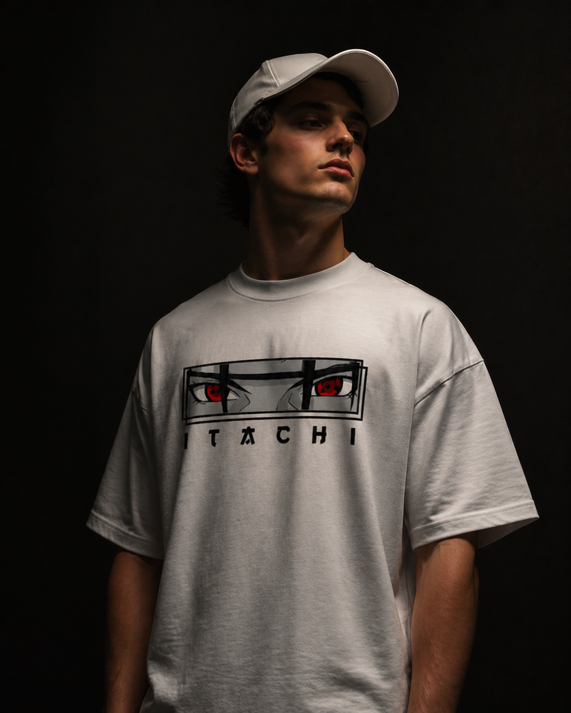 Itachi Uchiha Drop Shoulder T-Shirt