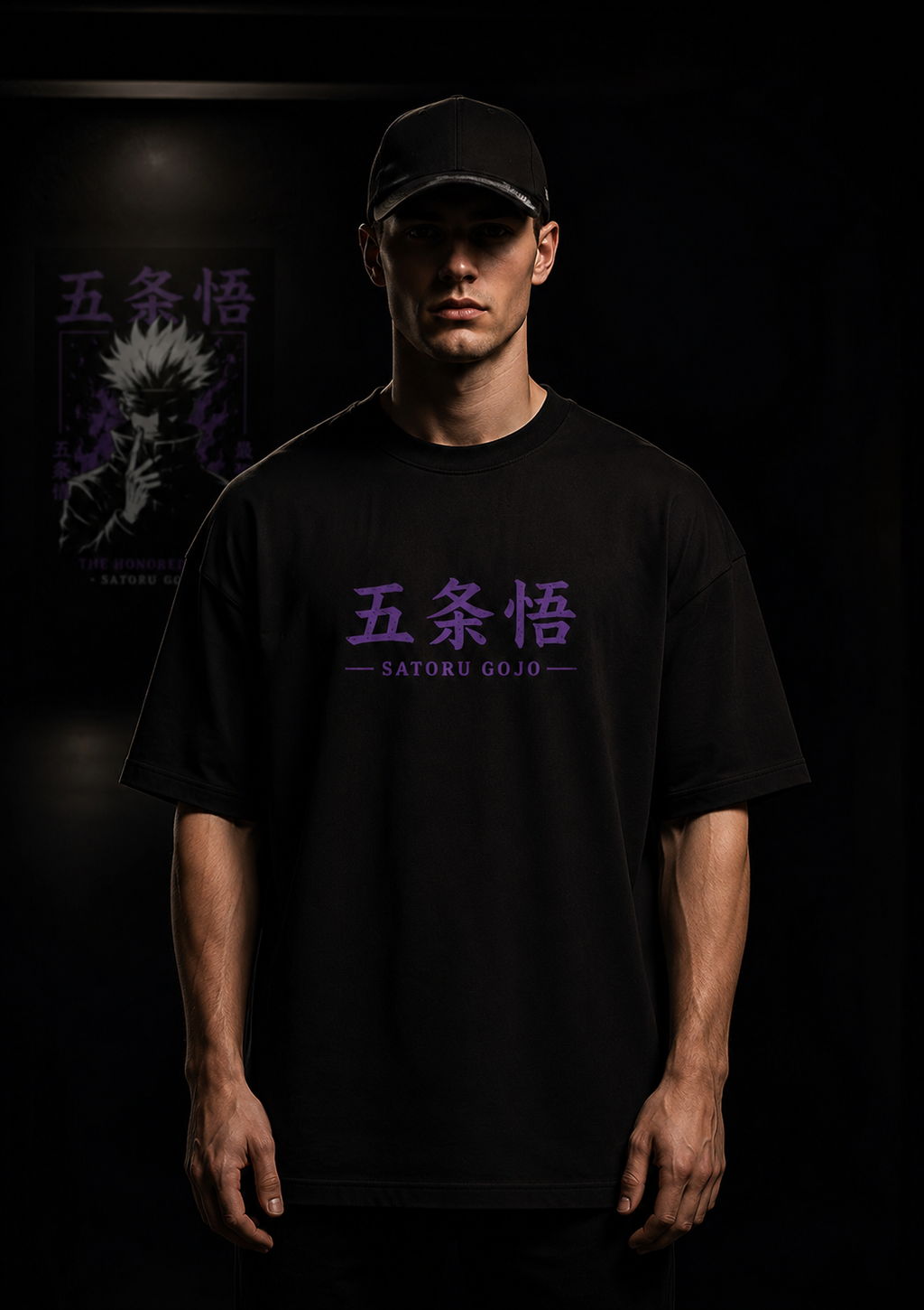 Jujutsu Kaisen Satoru Gojo Drop Shoulder T-Shirt