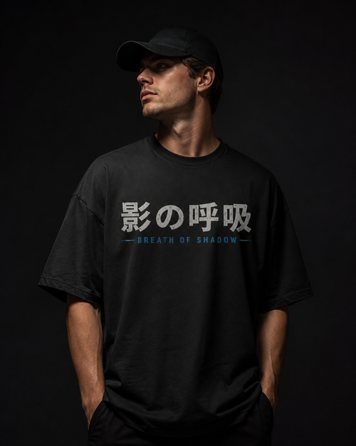 Breath Of Shadow Drop Shoulder T-Shirt