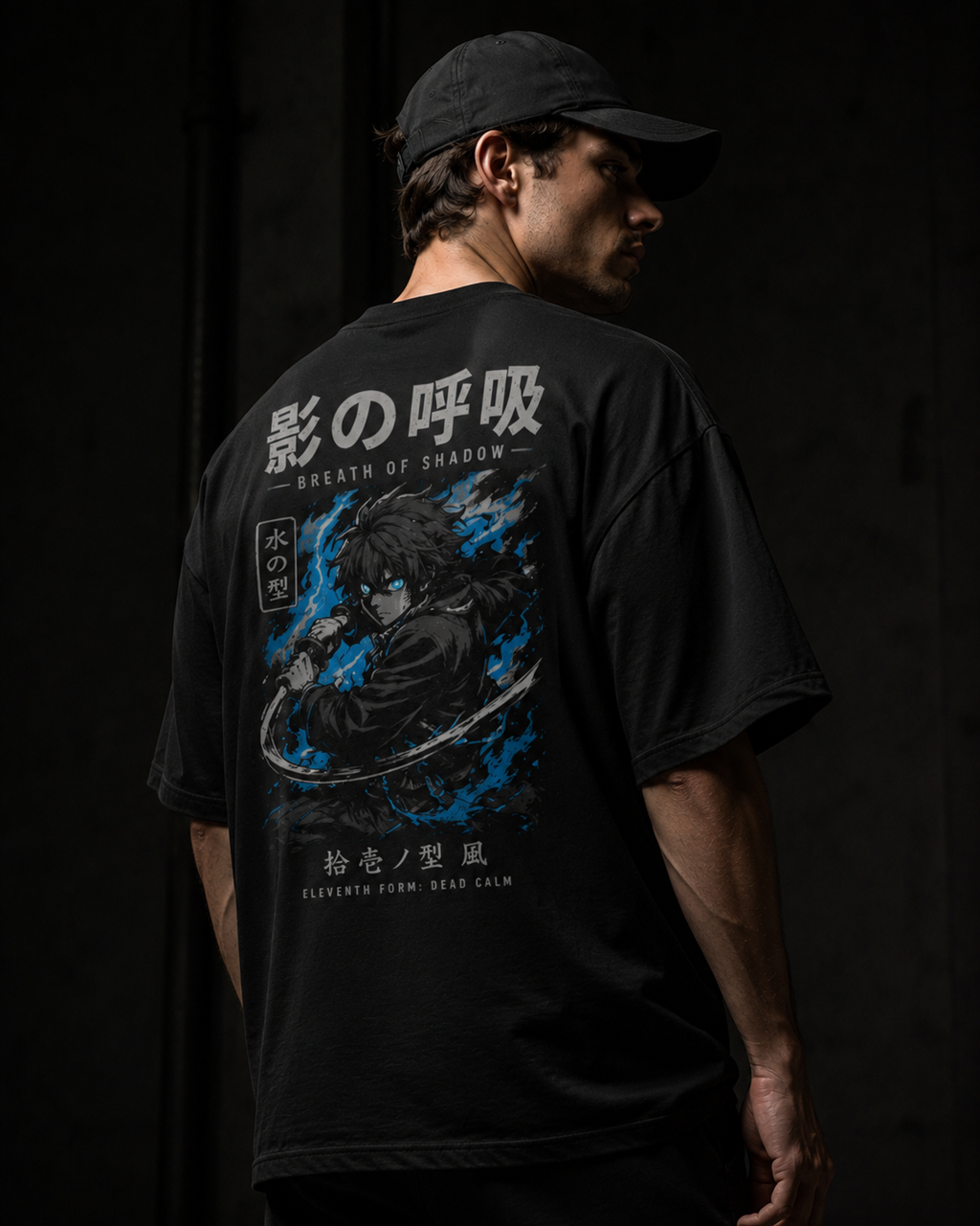 Breath Of Shadow Drop Shoulder T-Shirt