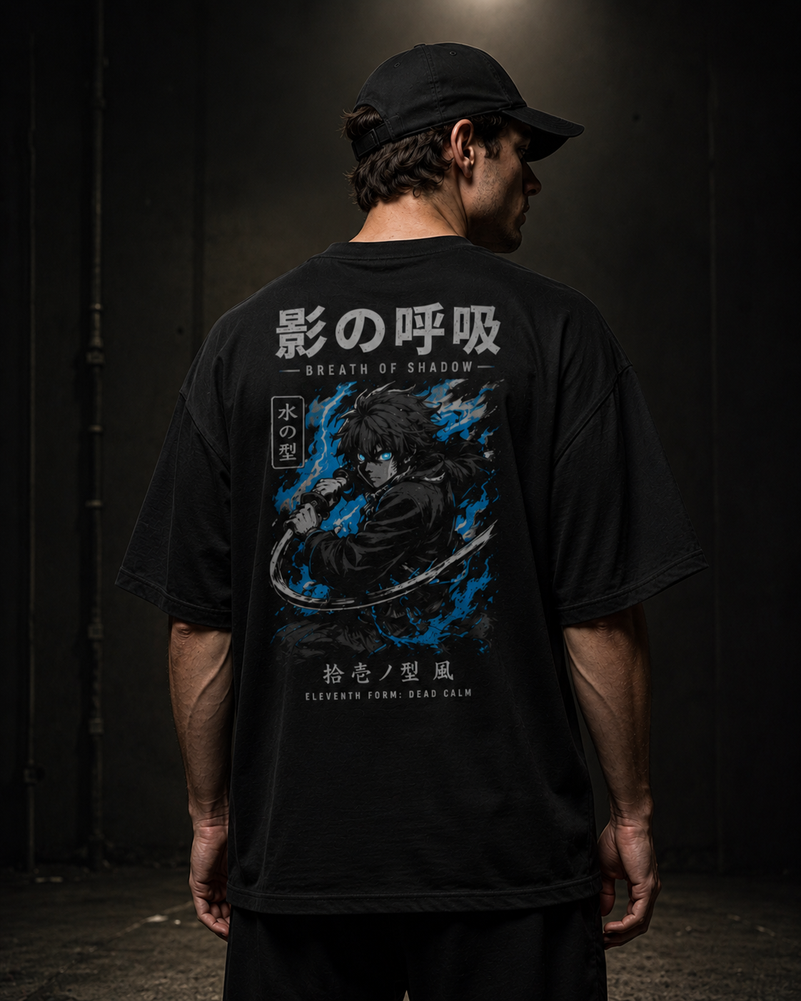 Breath Of Shadow Drop Shoulder T-Shirt