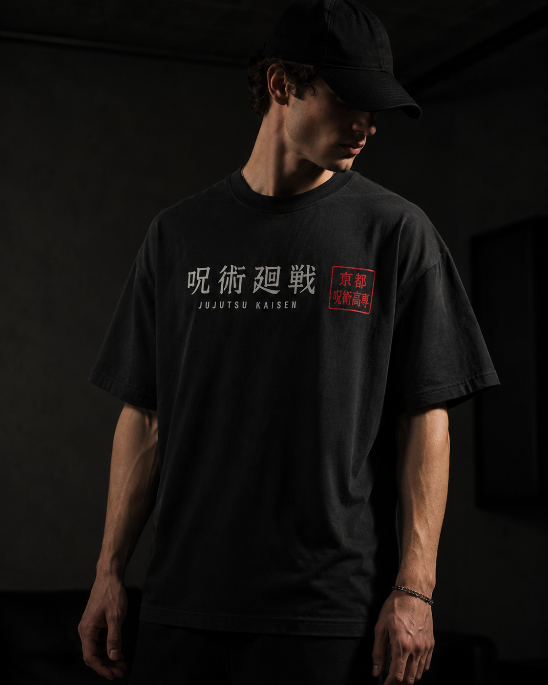 Jujutsu Kaisen Ryomen Sukuna Drop Shoulder T-Shirt